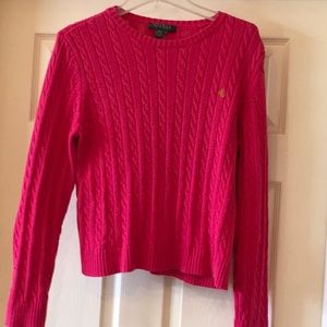 Pink Ralph Lauren Sweater